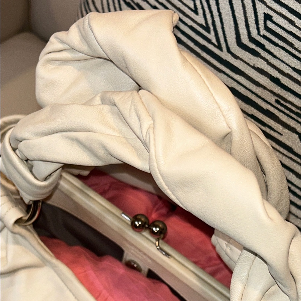 Coach White Leather Bag NWT - Picture 4 of 15